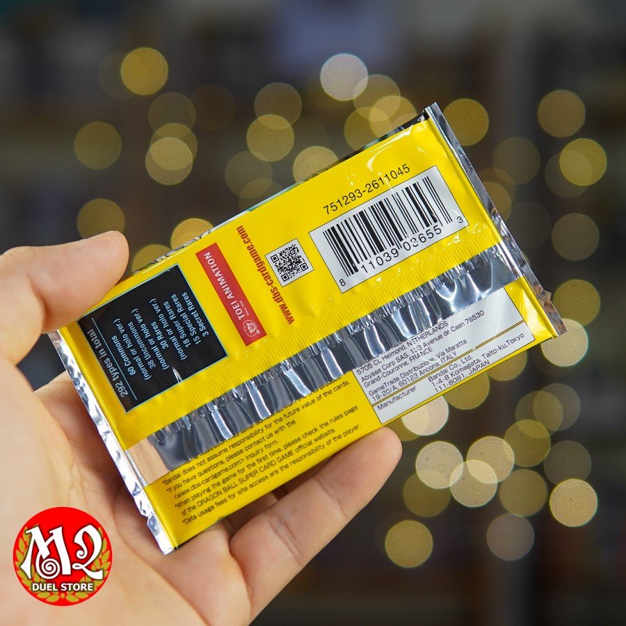 Gói thẻ bài Dragon Ball Super: Unison Warrior ULTIMATE SQUAD - 12 lá bài - Giao pack hình ngẫu nhiên - Nhập khẩu USA