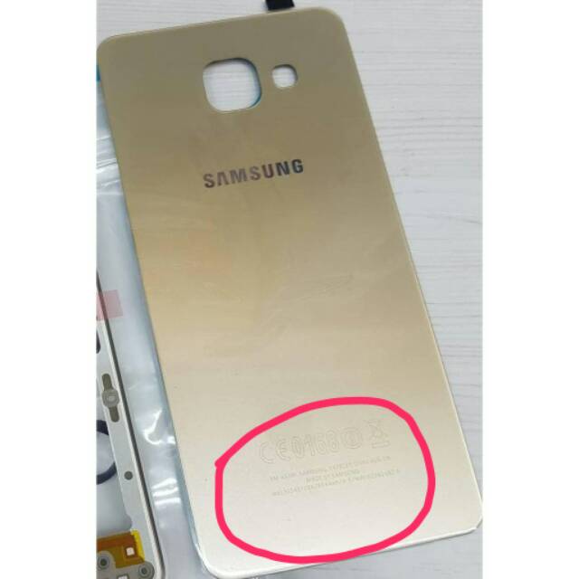 Lưng Nắp Lưng Điện Thoại Bằng Kính Thay Thế Chuyên Dụng Cho Samsung A510 A5 2016