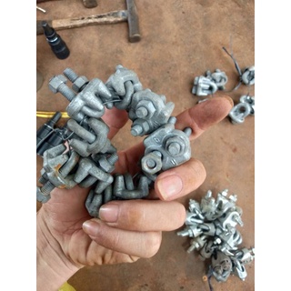 cùm , kẹp cáp hàng nhật bãi 6mm
