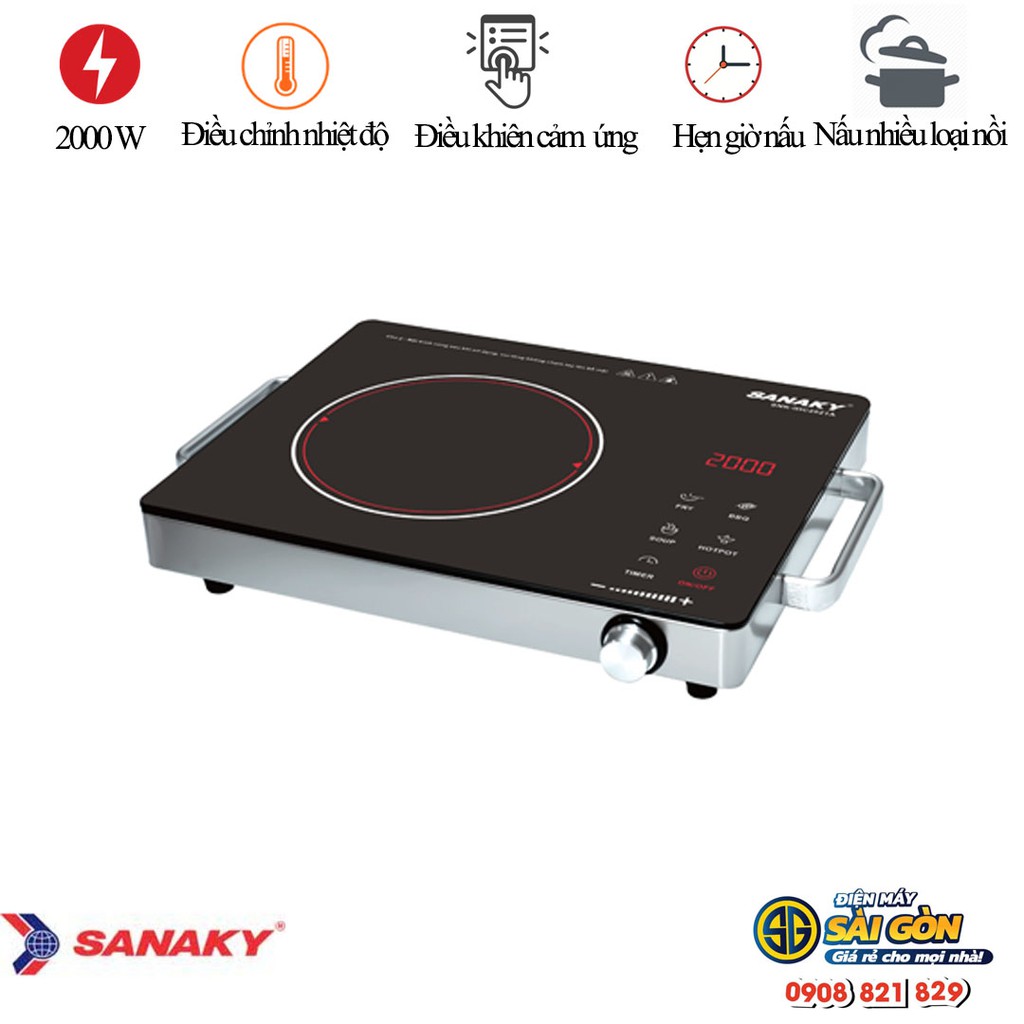 Bếp Hồng Ngoại Sanaky SNK-IHC2021A