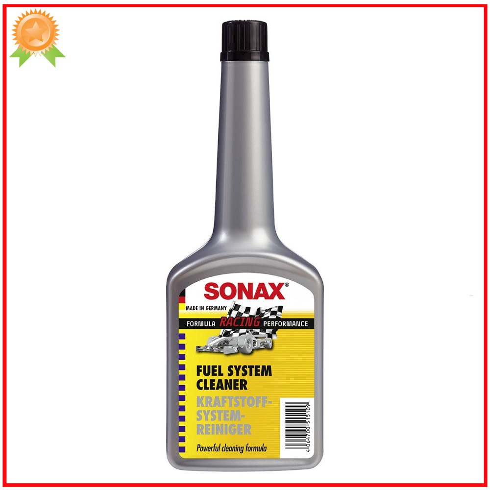 Dung môi làm sạch hệ thống xăng và buồng đốt Sonax Fuel System Cleaner