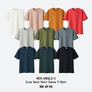 Áo thun cổ tròn Uni hàng xịn