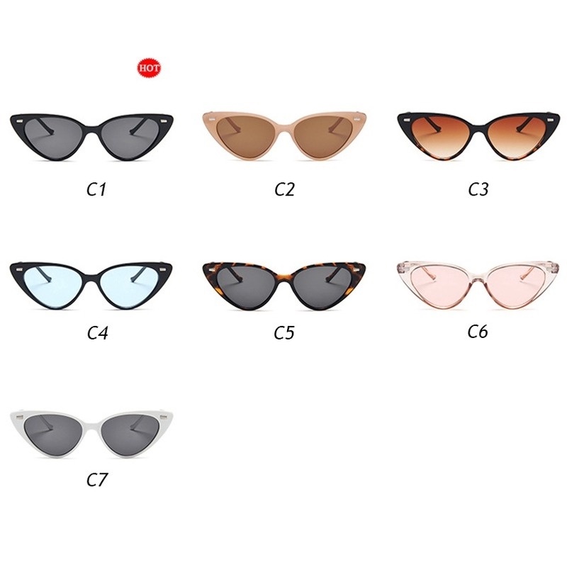 Kính Mát Mắt Mèo Phong Cách Cổ Điển