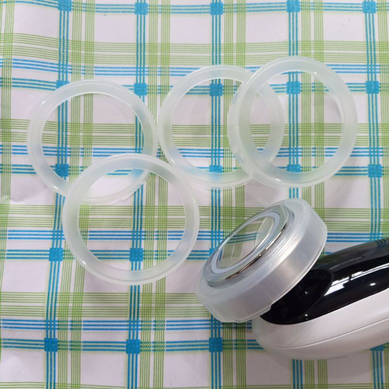 Vòng nhựa nẹp bông tẩy trang máy massage mặt MIANZ - MIAN MART