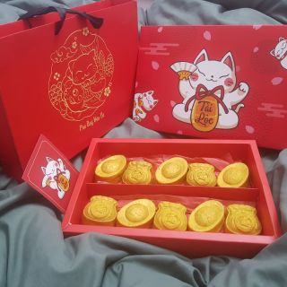 Bánh thỏi vàng nhân dứa