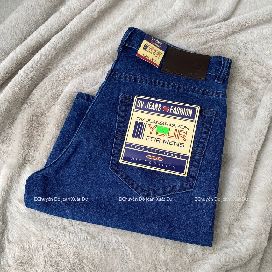 Quần short jean thun nam ống rộng, quần đùi jean thun nam ống suông co dãn tốt