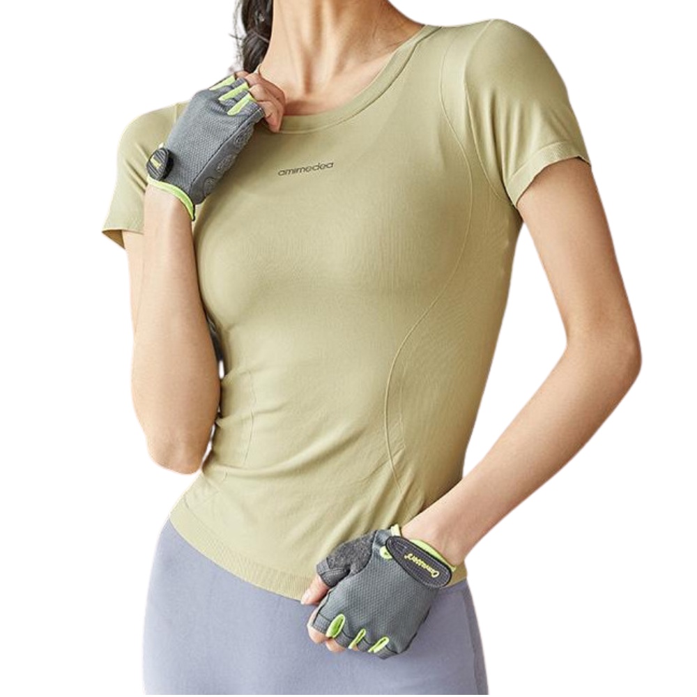 Áo Tập Gym Yoga Nữ Cao Cấp Dương Sport Thoáng Khí Thấm Hút Mồ Hôi QA0007