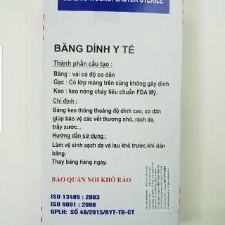 Combo 16 miếng băng keo cá nhân chữ thập