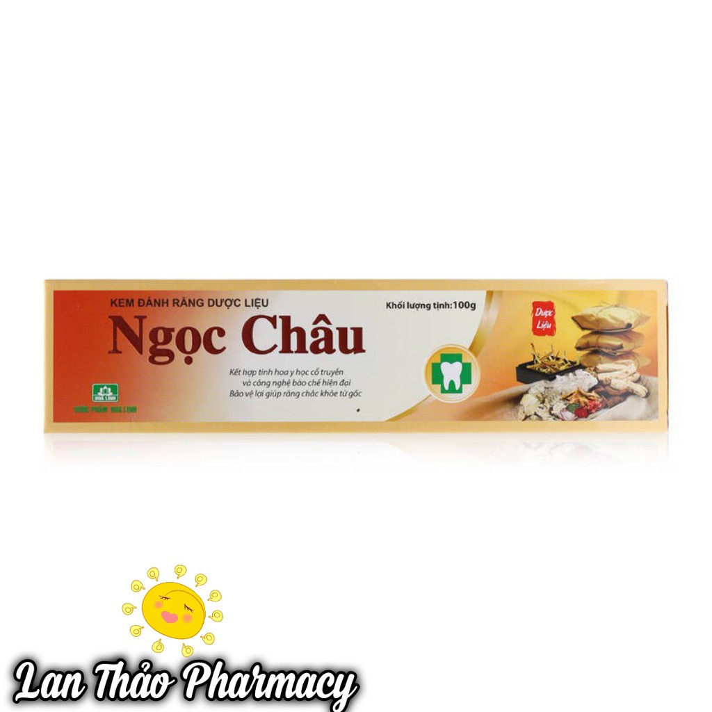 NGỌC CHÂU KEM ĐÁNH RĂNG DƯỢC LIỆU CHÍNH HÃNG GIÁ SỈ