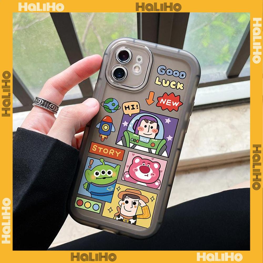 iPhone Case Silicone Soft Case Frosted Clear Case Airbag Shockproof Camera Protection Cartoon Cute Compatible For iPhone 14 Pro Max 13 Pro Max 12 Pro Max 11 Pro Max xr