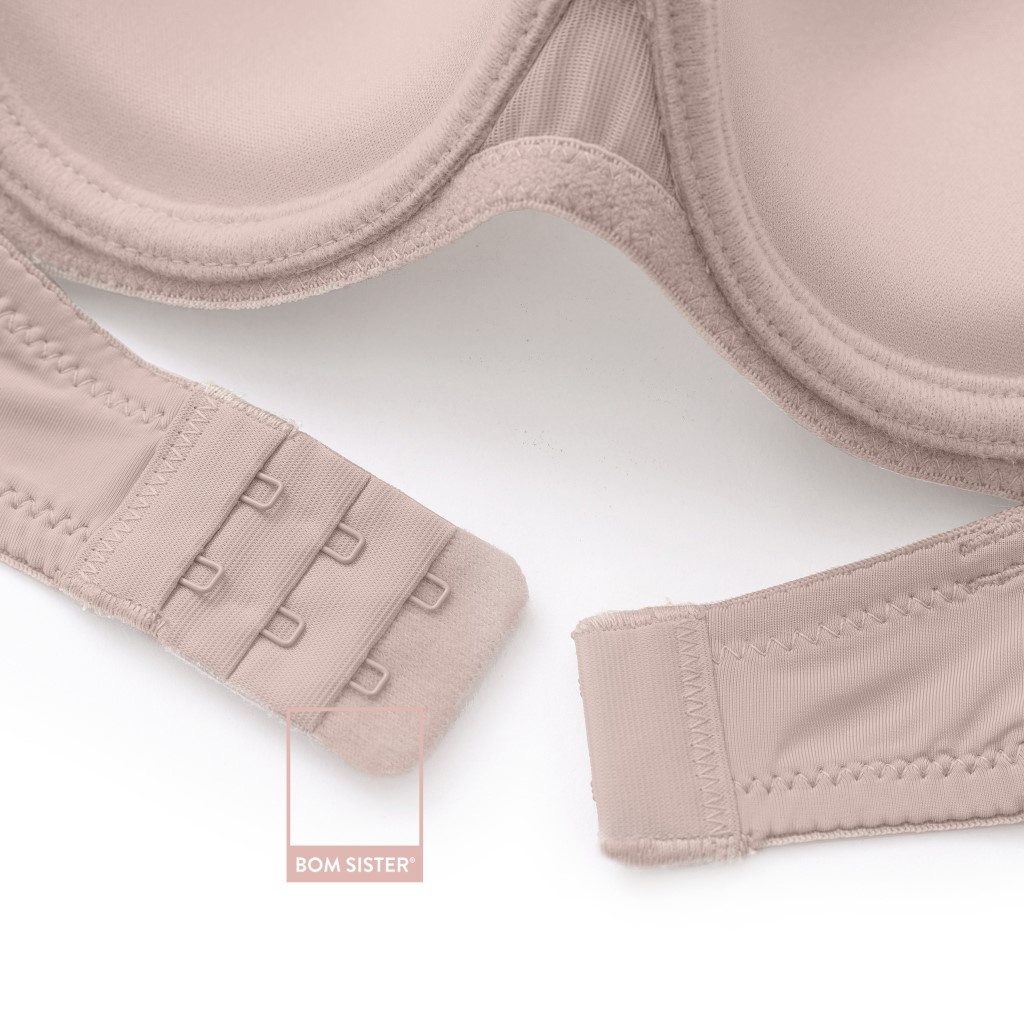 Áo lót mút mỏng có gọng thun lạnh màu trơn nâng ngực tự nhiên BOM SISTER MU1006
