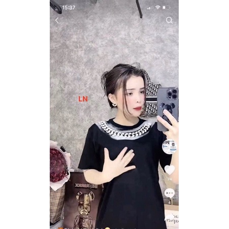 Áo phông in 3D vòng cổ 5D aln39;538