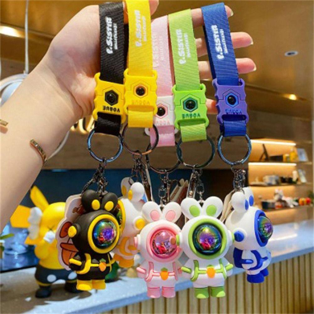 Móc Khóa Hình Thỏ PEWANY Spaceman Dễ Thương