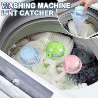 Washing Machine Lint Hair Catcher Removal Floating Mesh Pouch Laundry Filter Bag for Home