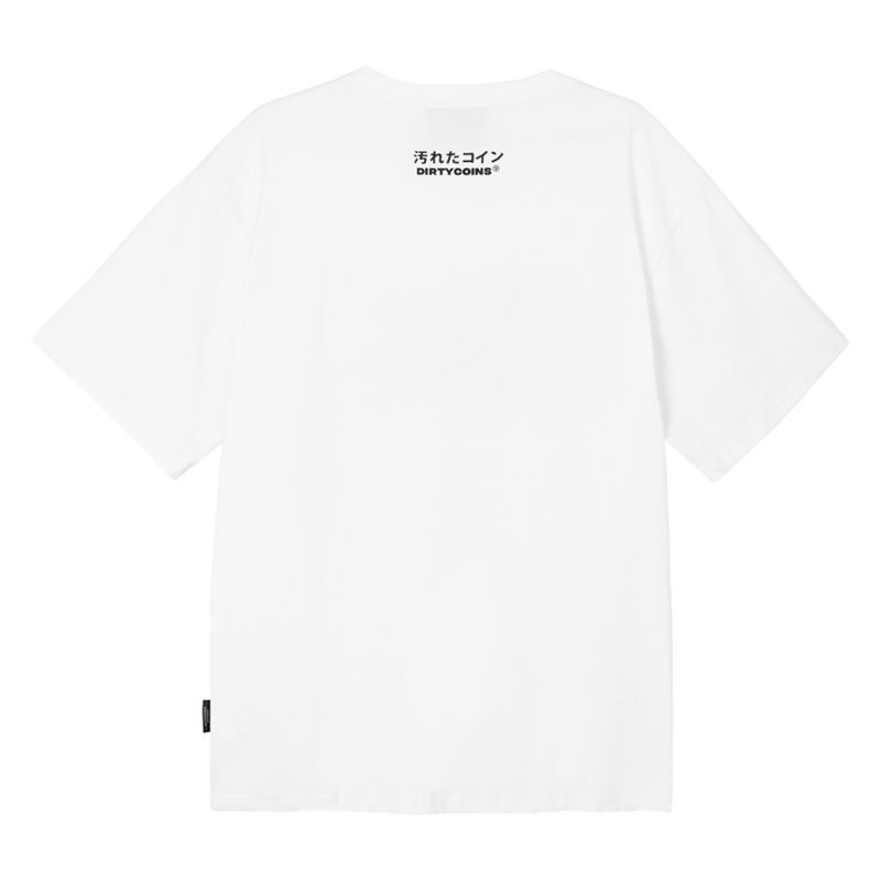Áo Tee Dirty coins DicoJP - Trắng - Local brand