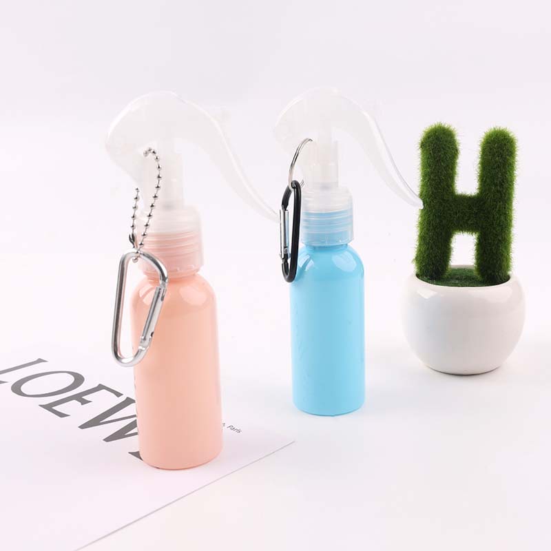 Chai xịt màu macaron 60ml kèm móc chìa khóa đa năng tiện lợi