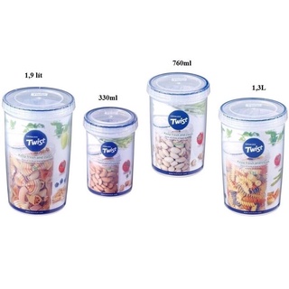 Hộp nhựa bảo quản đựng thực phẩm đồ khô, hũ bảo quản thực phẩm trong tủ lạnh Lock&