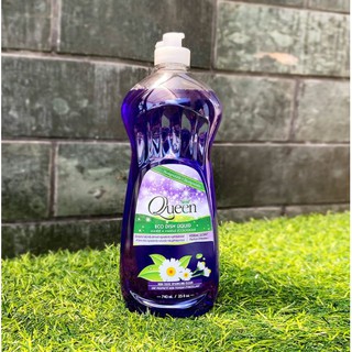 Nước rửa chén hữu cơ Queen hương thảo mộc 740ml