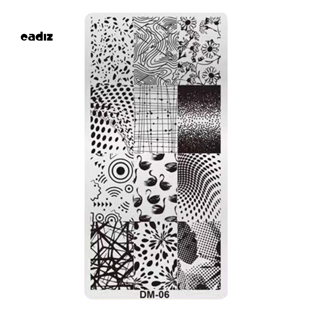 Khuôn Cắt Móng Tay Nghệ Thuật Cứng Chống Biến Dạng DIY