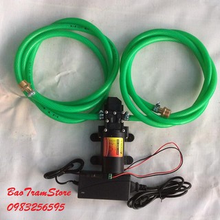 Bộ tăng áp cho máy giặt, bình nóng lạnh dùng máy bơm tăng áp mini 12v  tự ngắt DUXIU DX2206