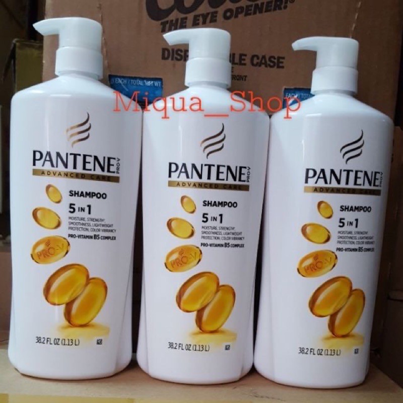 Dầu gội Pantene Advance care Pro-V Shampoo 5 in 1 (1.13L) Chính Hãng Mỹ