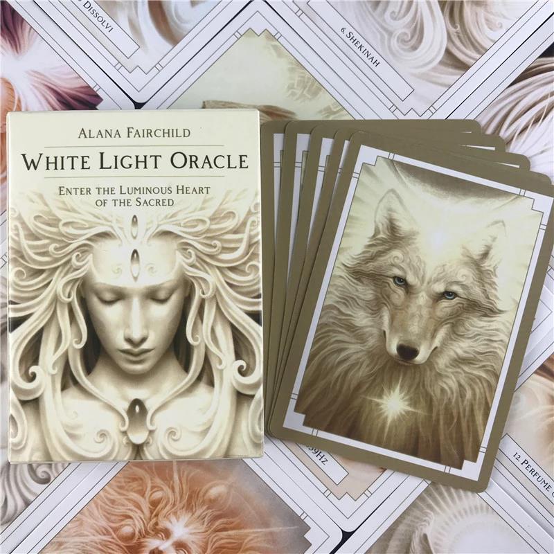 Tarot Cards White Light Oracle Games Guidance Divination