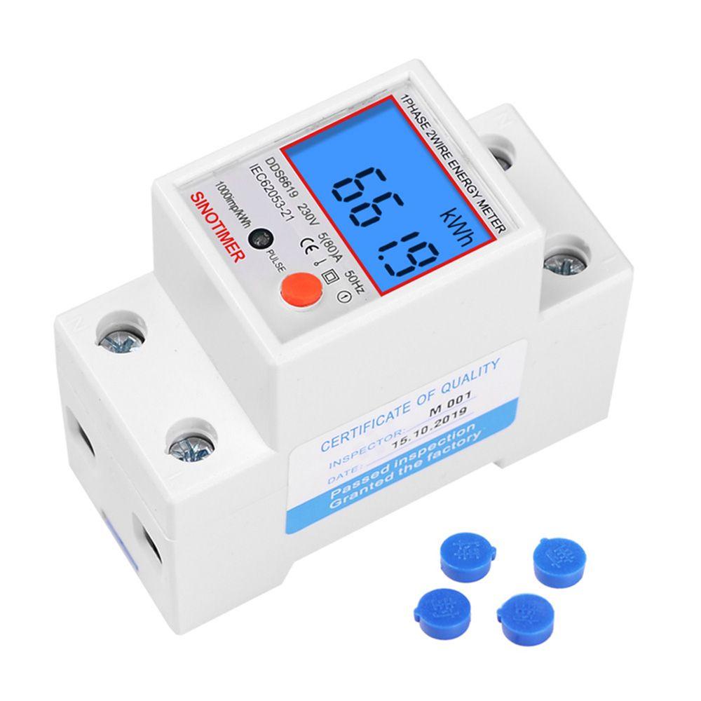 Thiết Bị Đo Năng Lượng Điện Tử Màn Hình LCD