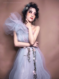 váy đầm chụp hình concept makeup beauty