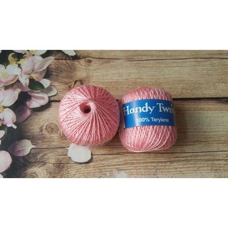 Sợi cotton lụa ( bảng màu hồng, trắng)