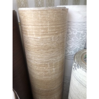 Giấy dán tường vân gỗ sẵn keo bóc dán khổ rộng 120cm và 60cm