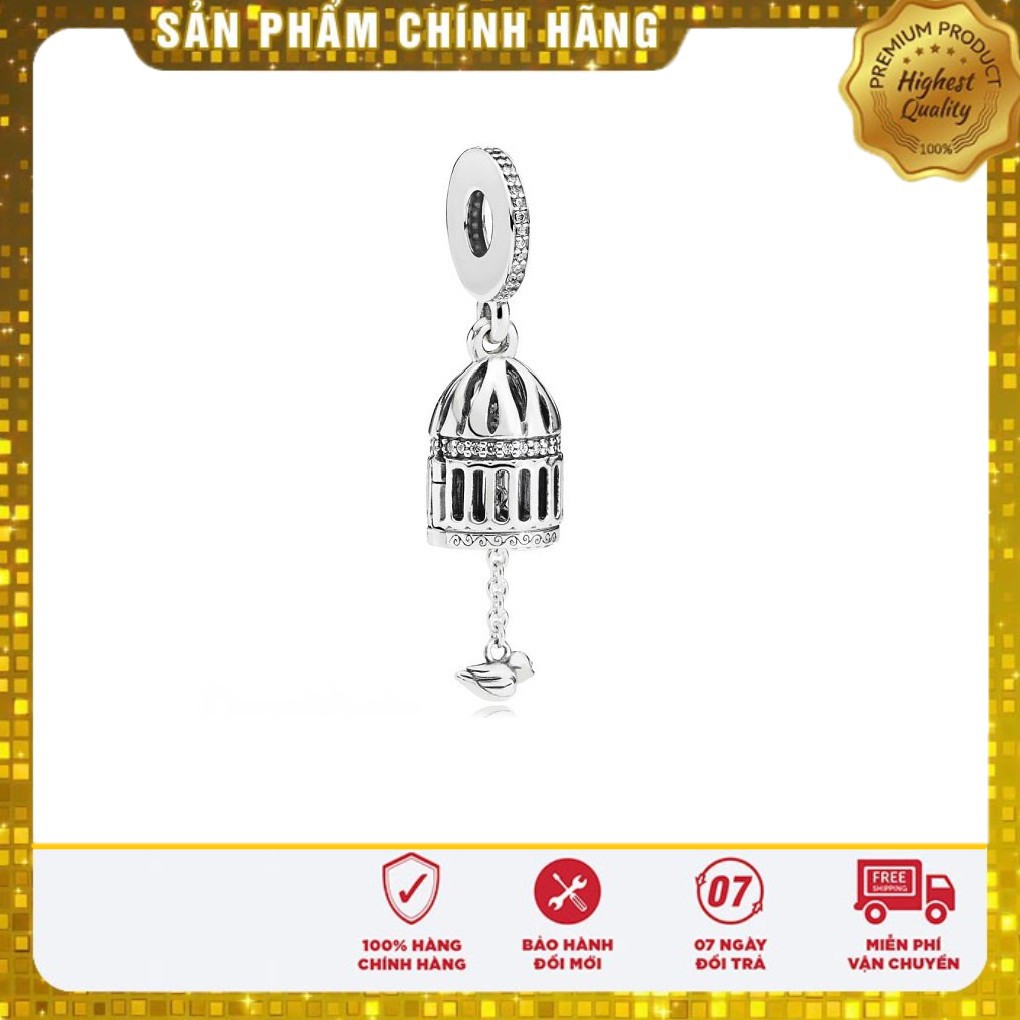 Charm bạc Pan chuẩn bạc S925 ALE Cao Cấp - Charm Bạc S925 ALE thích hợp để mix cho vòng bạc Pan - Mã sản phẩm DNJ028