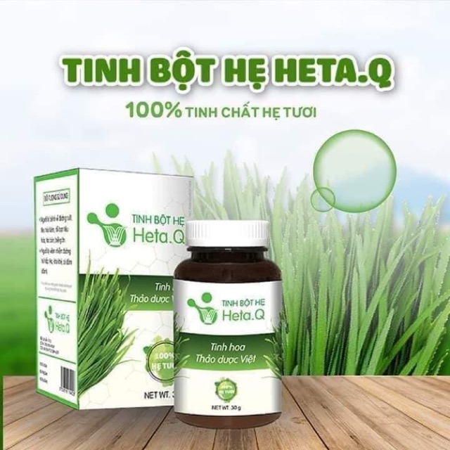 Tinh Bột Hẹ Heta.Q - Nano hẹ giúp bé hết bón, siêng ăn