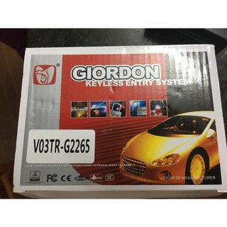 Bộ điều khiển khóa cửa ô tô Giordon 12V/-G2265