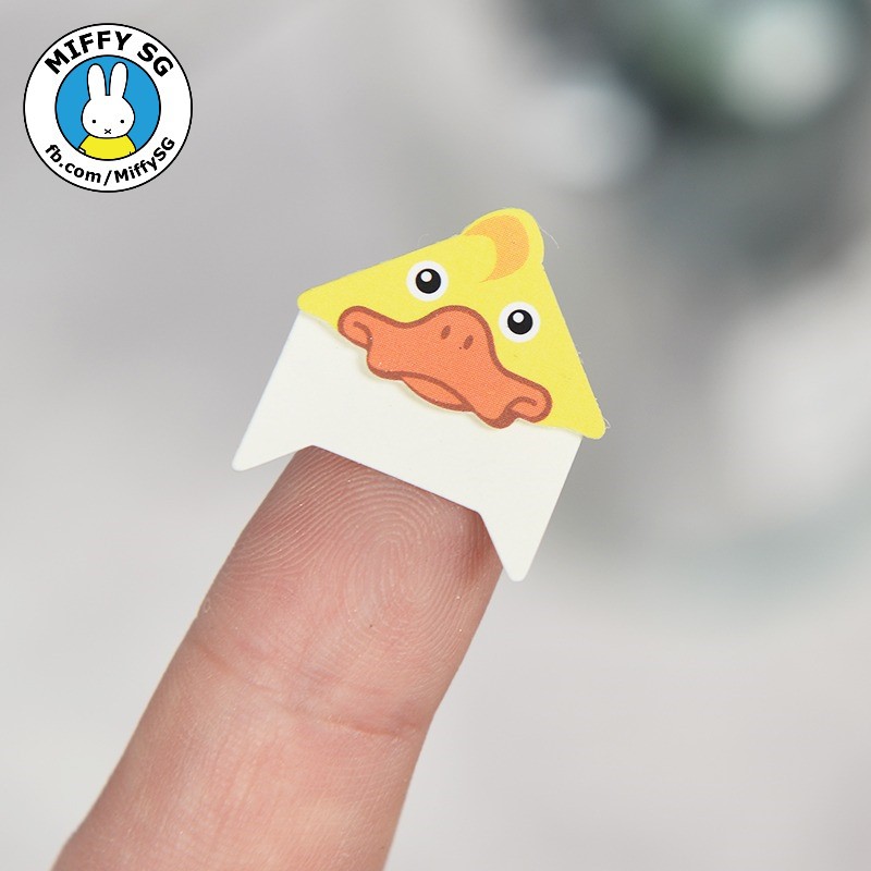 Set 24 sticker giấy màu cute bọc góc trang trí ảnh chụp CORNER ANIMAL