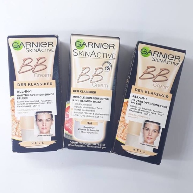 Kem nền trang điểm Garnier BB Cream 5 in 1.