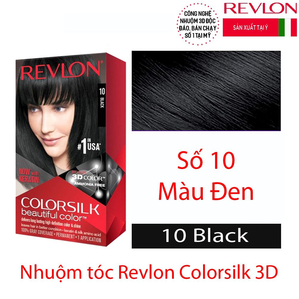 Thuốc Nhuộm Tóc Phủ Bạc Thảo Dược REVLON Mỹ