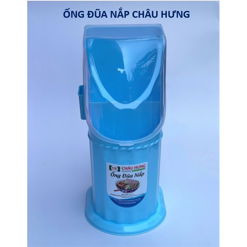 Ống đũa muỗng có nắp đậy, nhựa PP chính phẩm an toàn, nhiều màu sắc nhiều kiểu tiện lợi, bền bỉ của gia dụng Du Thủy