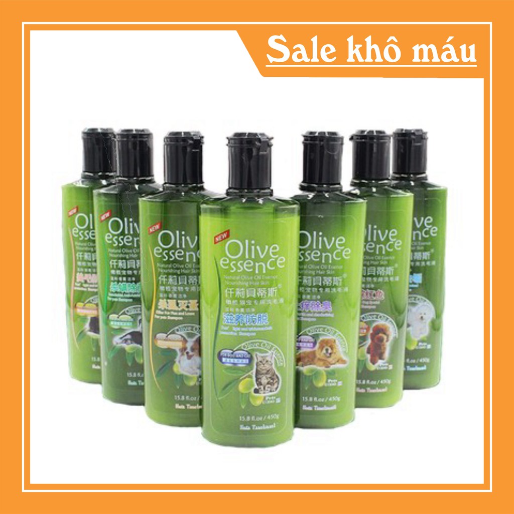 Sữa tắm cho chó mèo olive essence