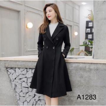 Áo Khoác Dạ Hàn Quốc 🎀FREESHIP🎀 Váy Thiết Kế Cao Cấp DVC - Teemo Store