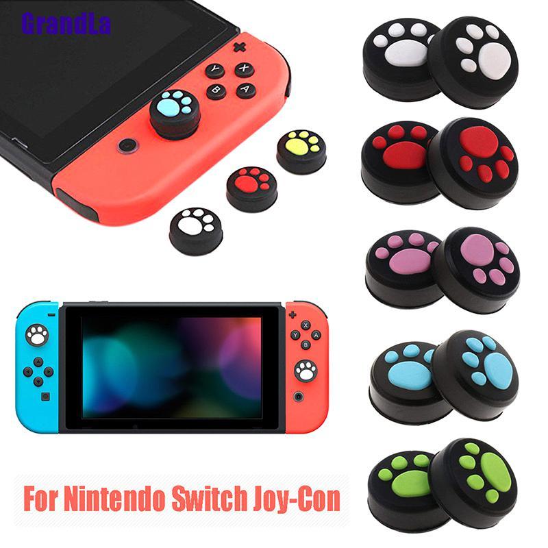 Set 2 Nắp Bảo Vệ Nút Bấm Tay Cầm Chơi Game Ns Nx Switch Joy-Con