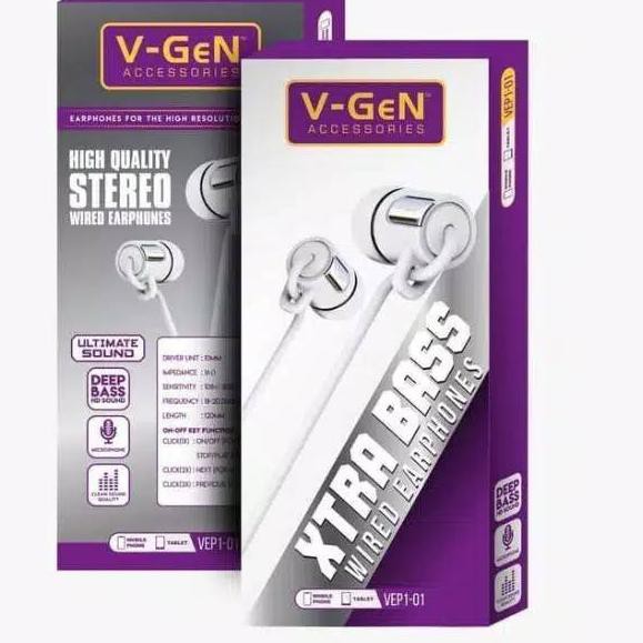 Tai Nghe V-Gen Xtrabass Vep1-01 Bass Tr6Xx Vgen | BigBuy360 - bigbuy360.vn
