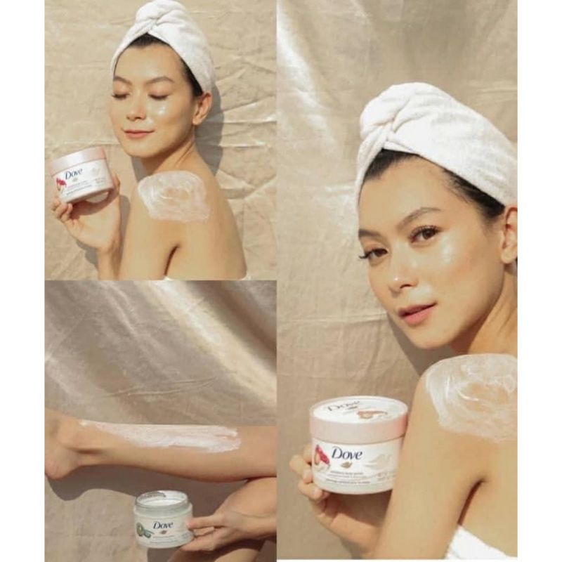 Tẩy Da Chết Toàn Thân DOVE Exfoliating Body Polish