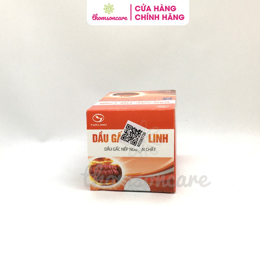 Dầu gấc Tuệ Linh - Giúp sáng mắt đẹp da - Chính hãng Tuệ Linh - Mẫu mới, hộp 60 viên