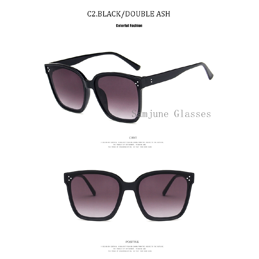 Kính râm gọng vuông thời trang 2020 dành cho nữ Samjune