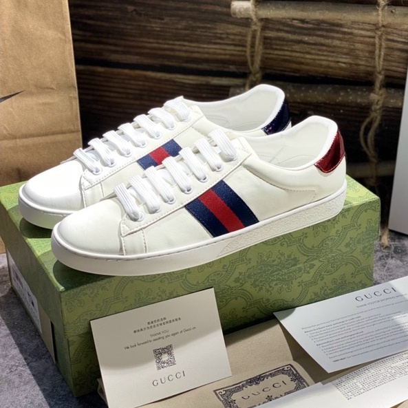 FREESHIP- GIÀY THỂ THAO SNEAKER GUCCI ACE gc đai ngang BẢN SC ẢNH THẬT TỰ CHỤP NAM NỮ
