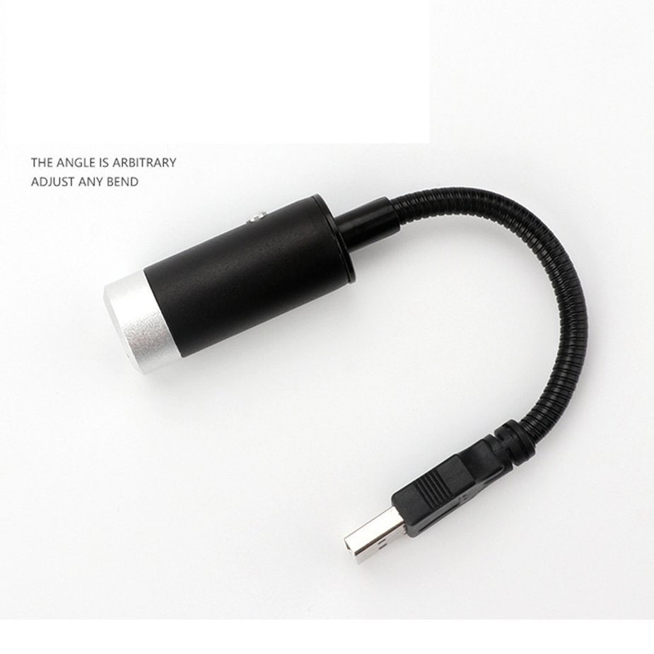 Đèn chiếu tạo hiệu ứng bầu trời đầy sao tự động sạc usb tiện dụng cho xe hơi