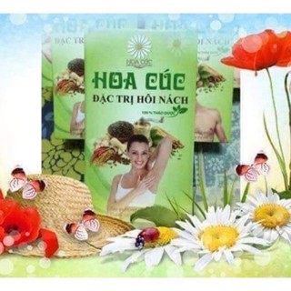 XỊT HÔI NÁCH THÂM NÁCH HOA CÚC