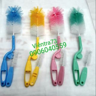 Cọ bình sữa gb baby 2 chi tiết - hàn quốc