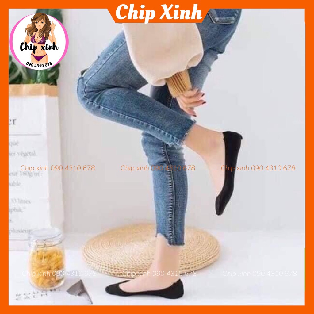 Tất hài nữ nửa bàn chân dày dặn, mềm mịn Hali