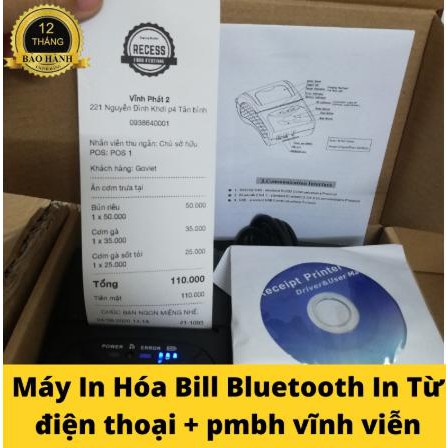 Máy In Hóa Đơn Di Động Pos 5807 (Bluetooth + Có Pin)